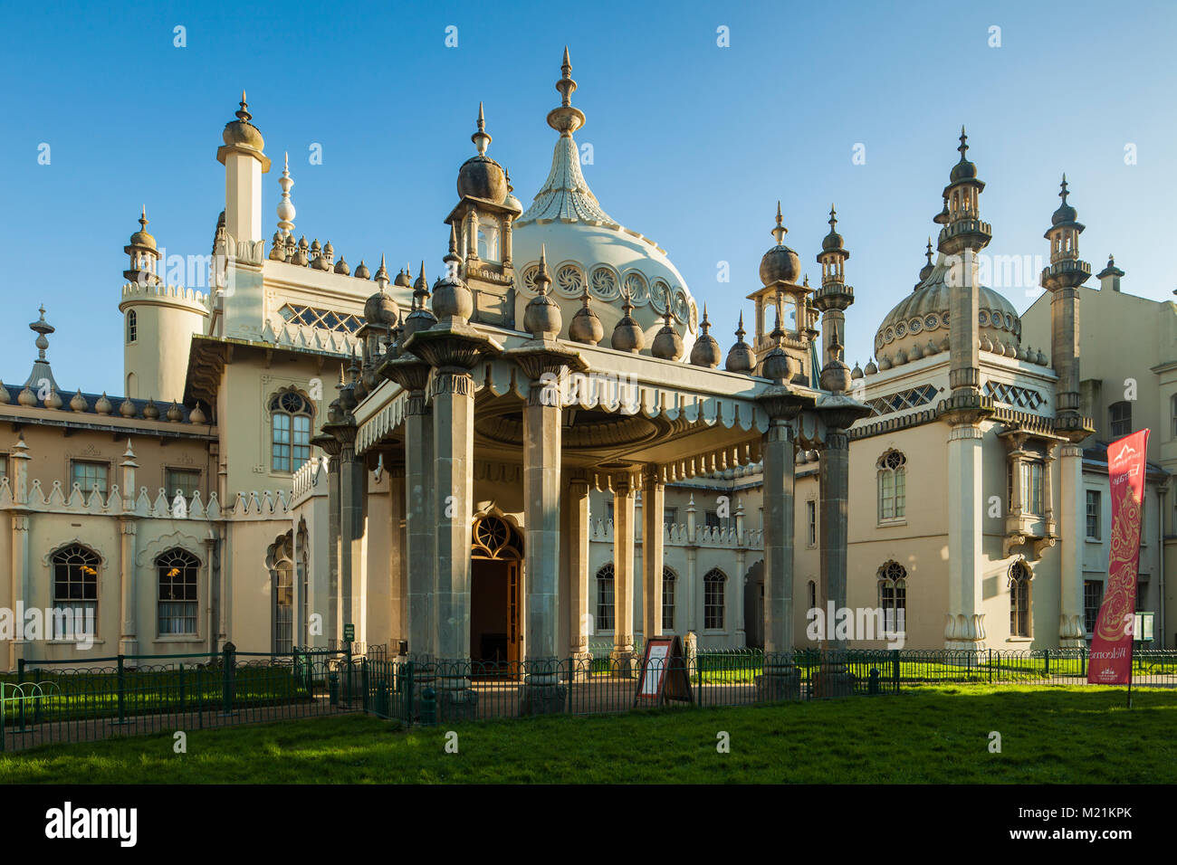 Royal Pavilion in Brighton, East Sussex, Inghilterra. Foto Stock
