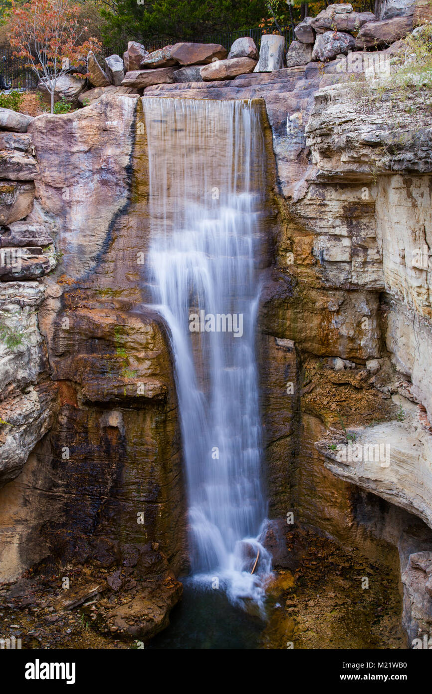 Silky cascata nel Ozarks Foto Stock