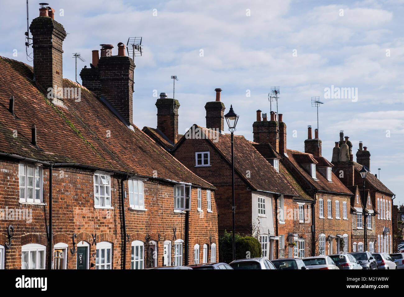 Amersham Città Vecchia, Chiltern Valley, Buckinghamshire, Inghilterra, Regno Unito Foto Stock