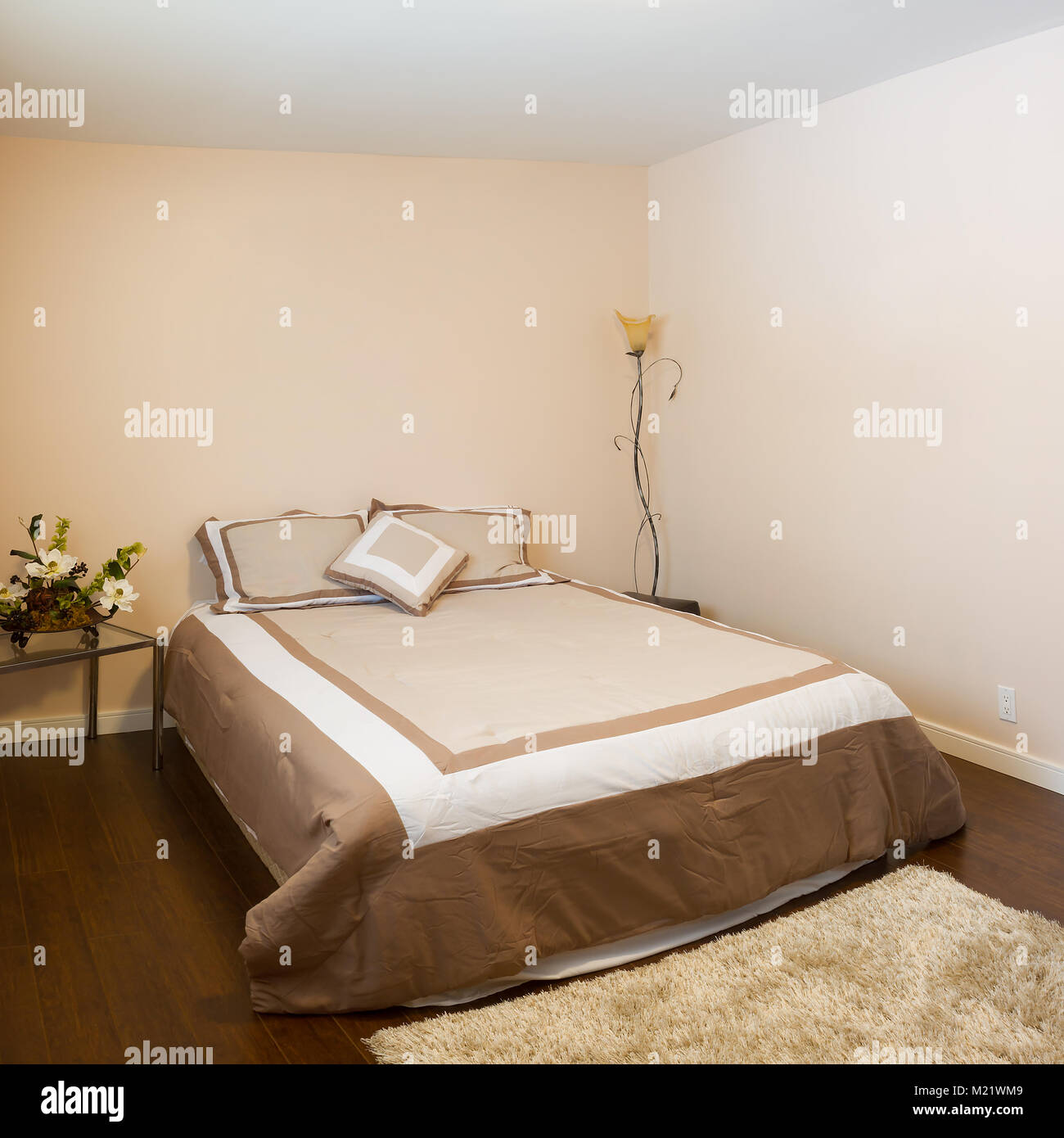 Camera da letto Interior design Foto Stock