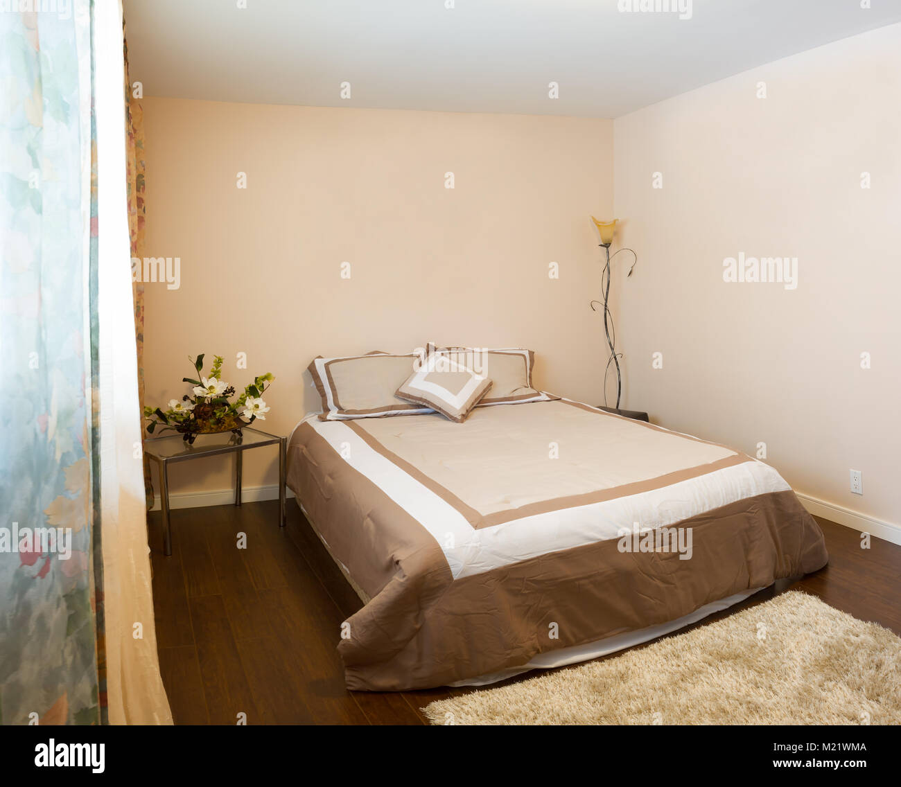 Camera da letto Interior design Foto Stock