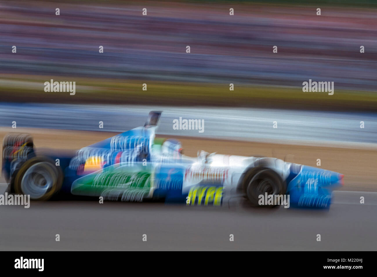 Gerhard Berger, Benetton Renault,British GP 1996 Foto Stock