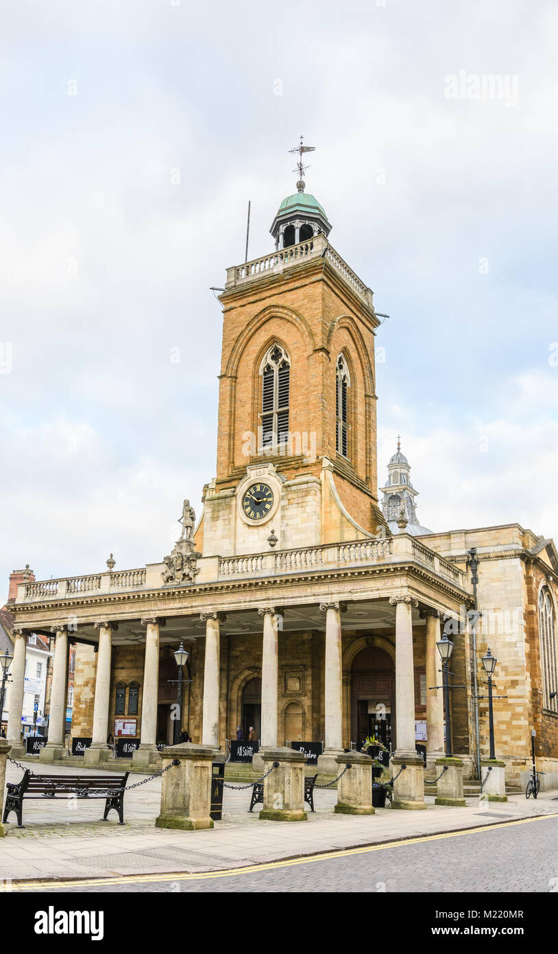 Nella città di Northampton, Northamptonshire, Inghilterra. Foto Stock