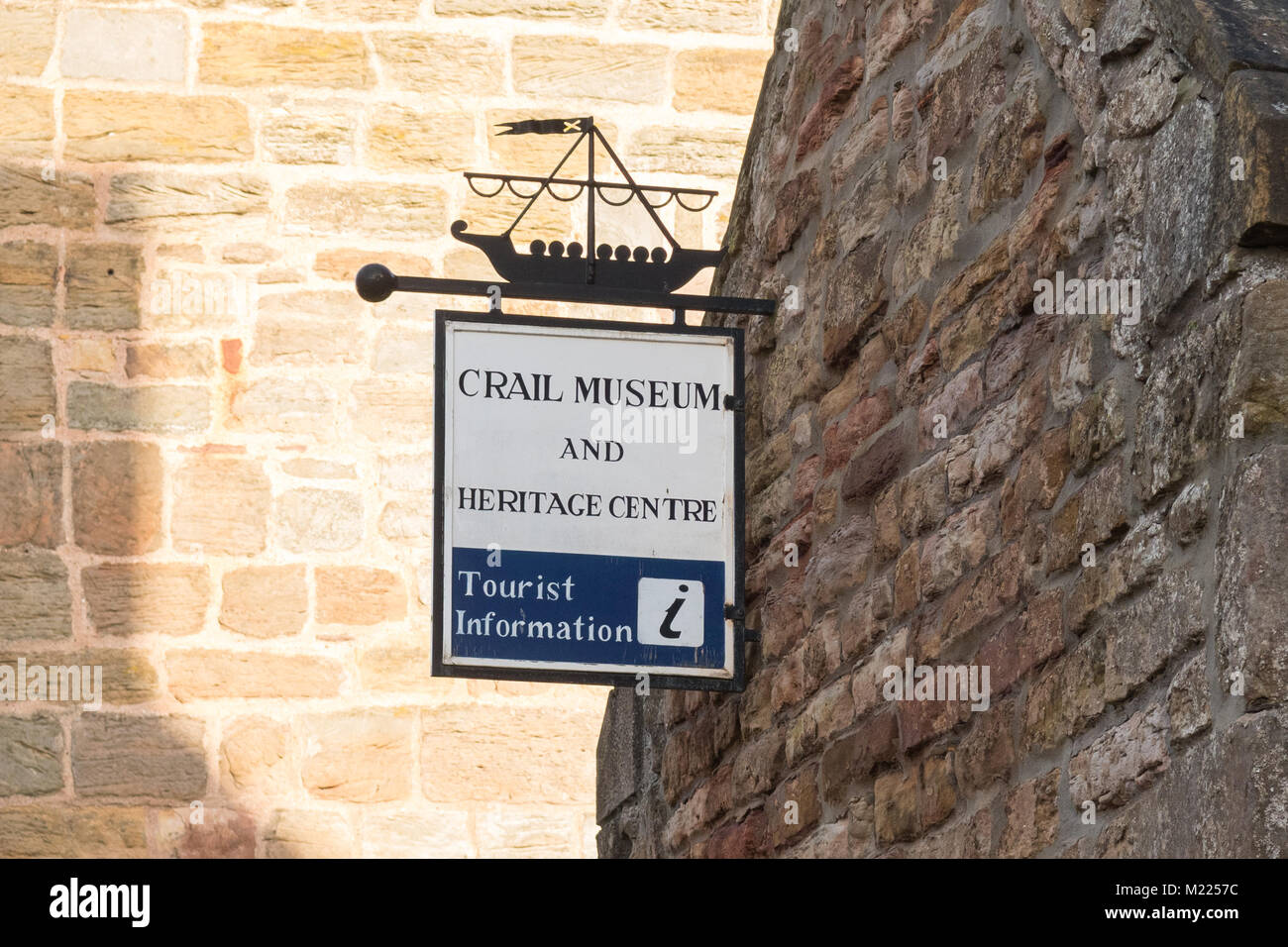 Crail Museo e Centro del Patrimonio e informazioni turistiche, Fife, Scozia, Regno Unito Foto Stock