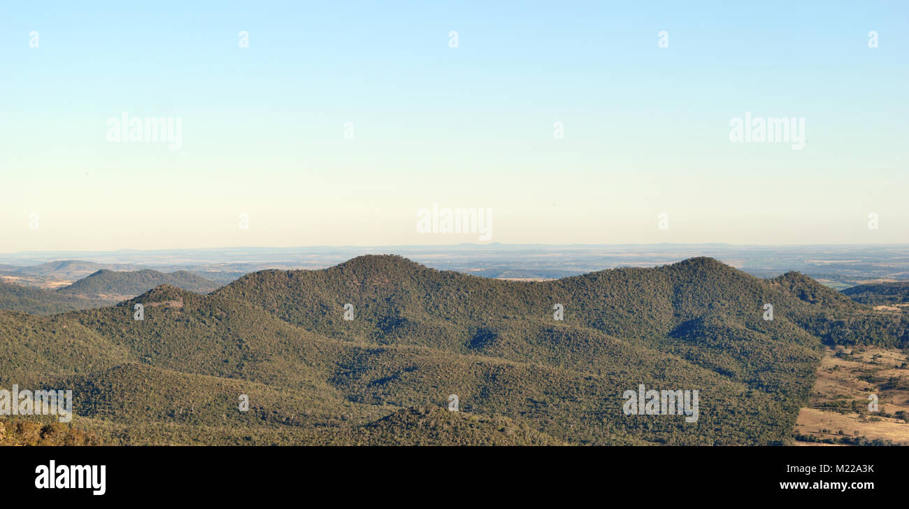 Paesaggio in Bunya National Park, Queensland, Australia. Foto Stock