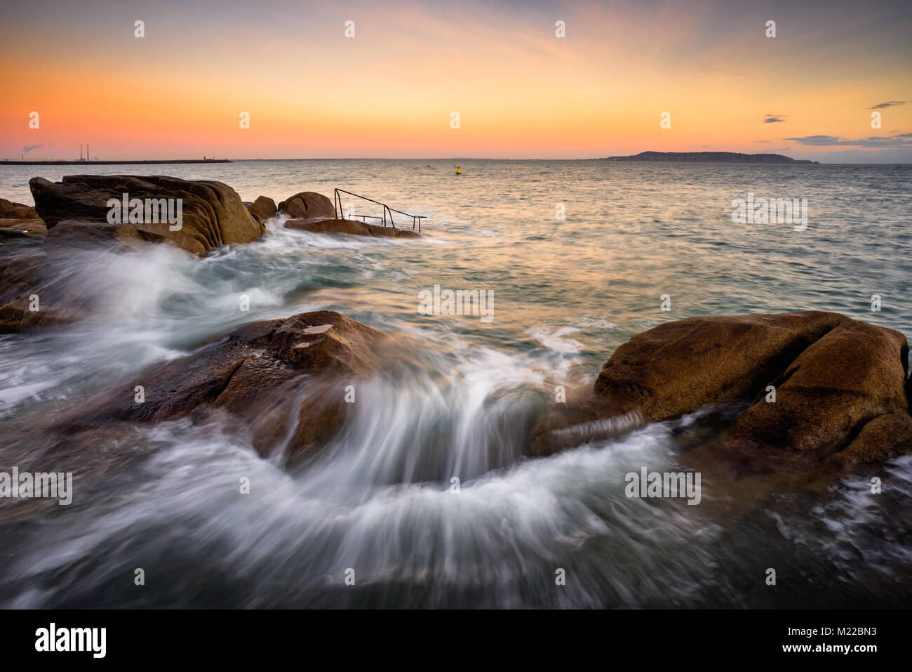 Sunrise a 40 piedi in Irlanda Foto Stock