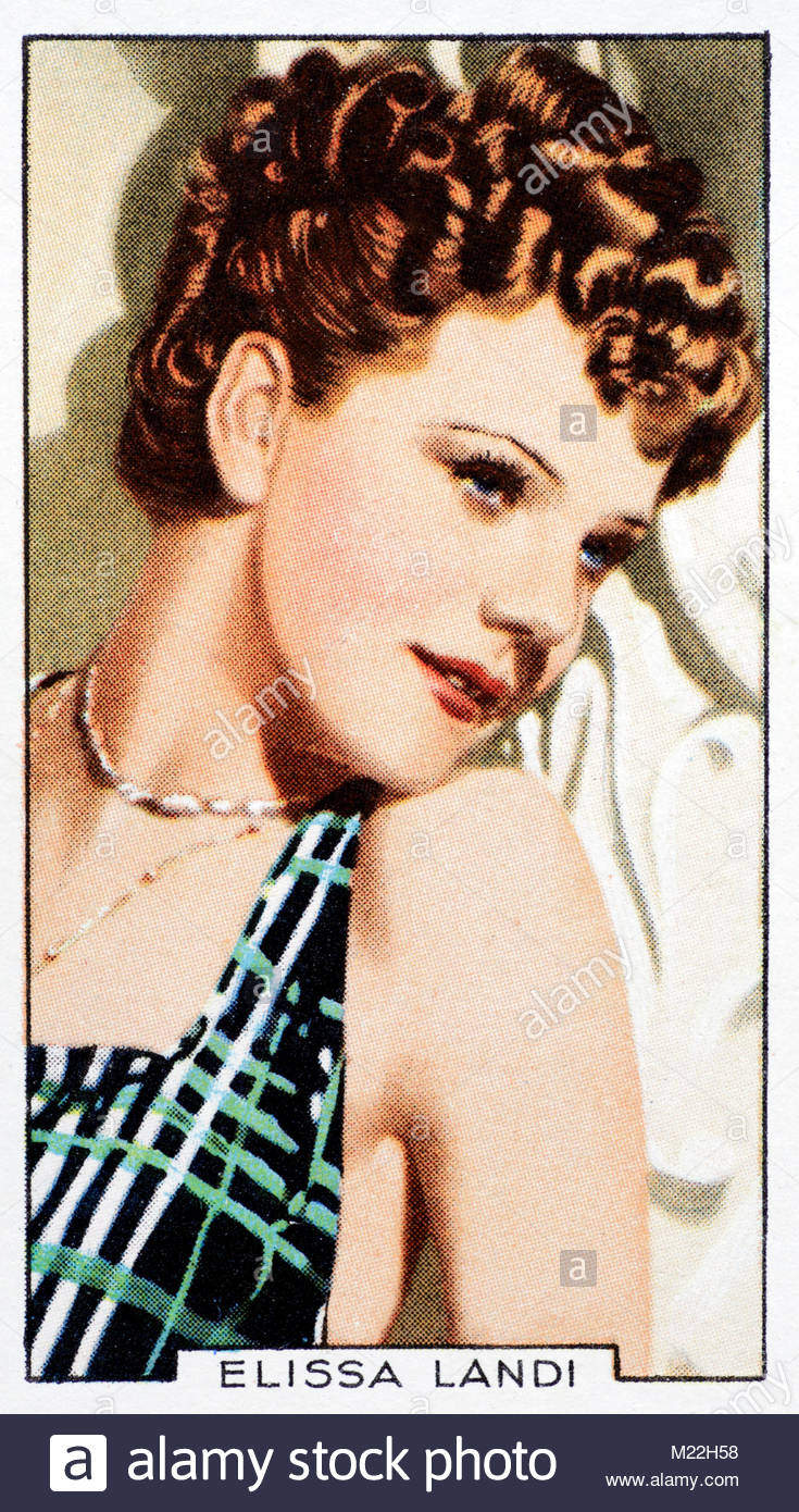 Italo-austriaca attrice Elissa Landi 1904 - 1948 Foto Stock