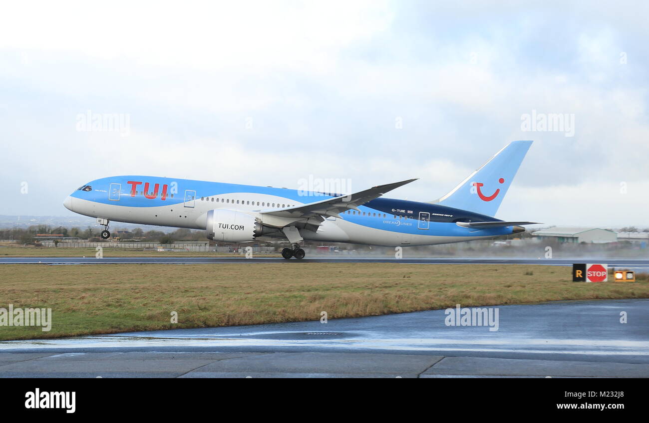 TUI Boeing 787 Dreamliner Foto Stock