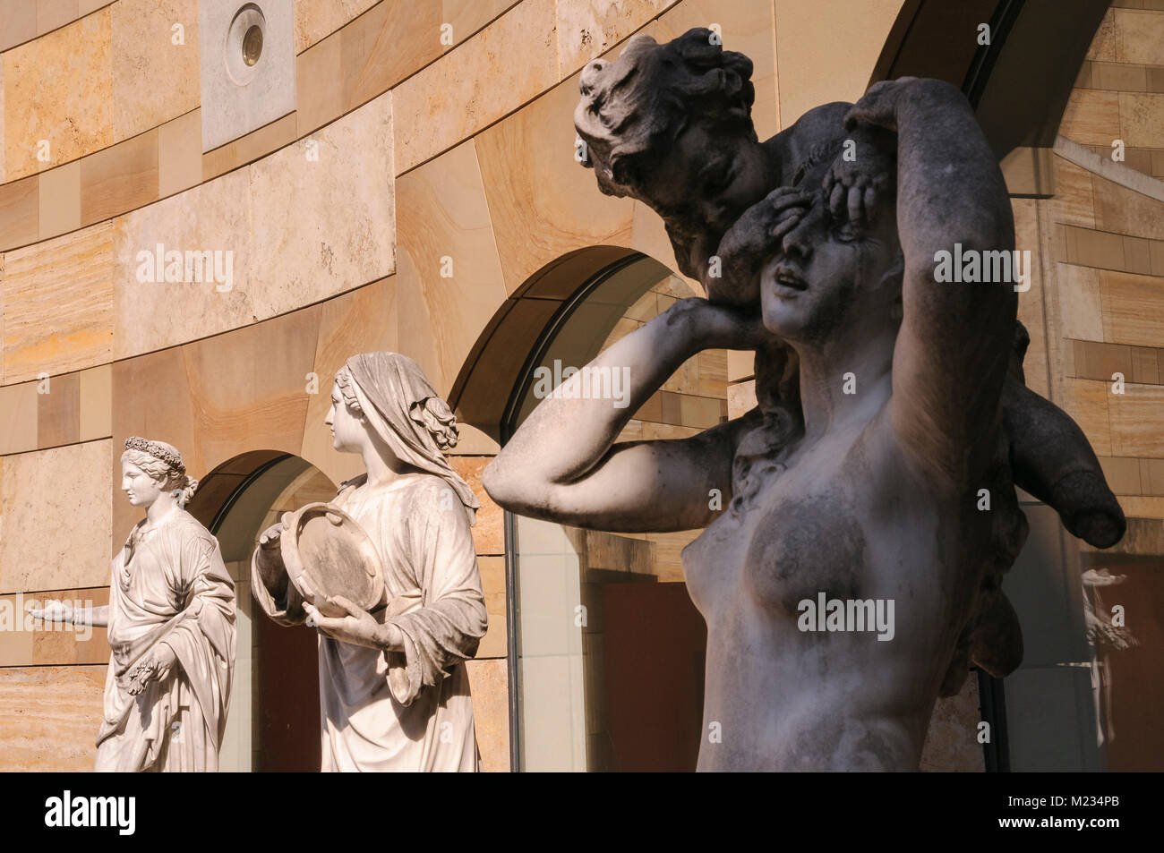 Staatsgalerie di Stoccarda, Baden-Württemberg, Deutschland, Europa Foto Stock