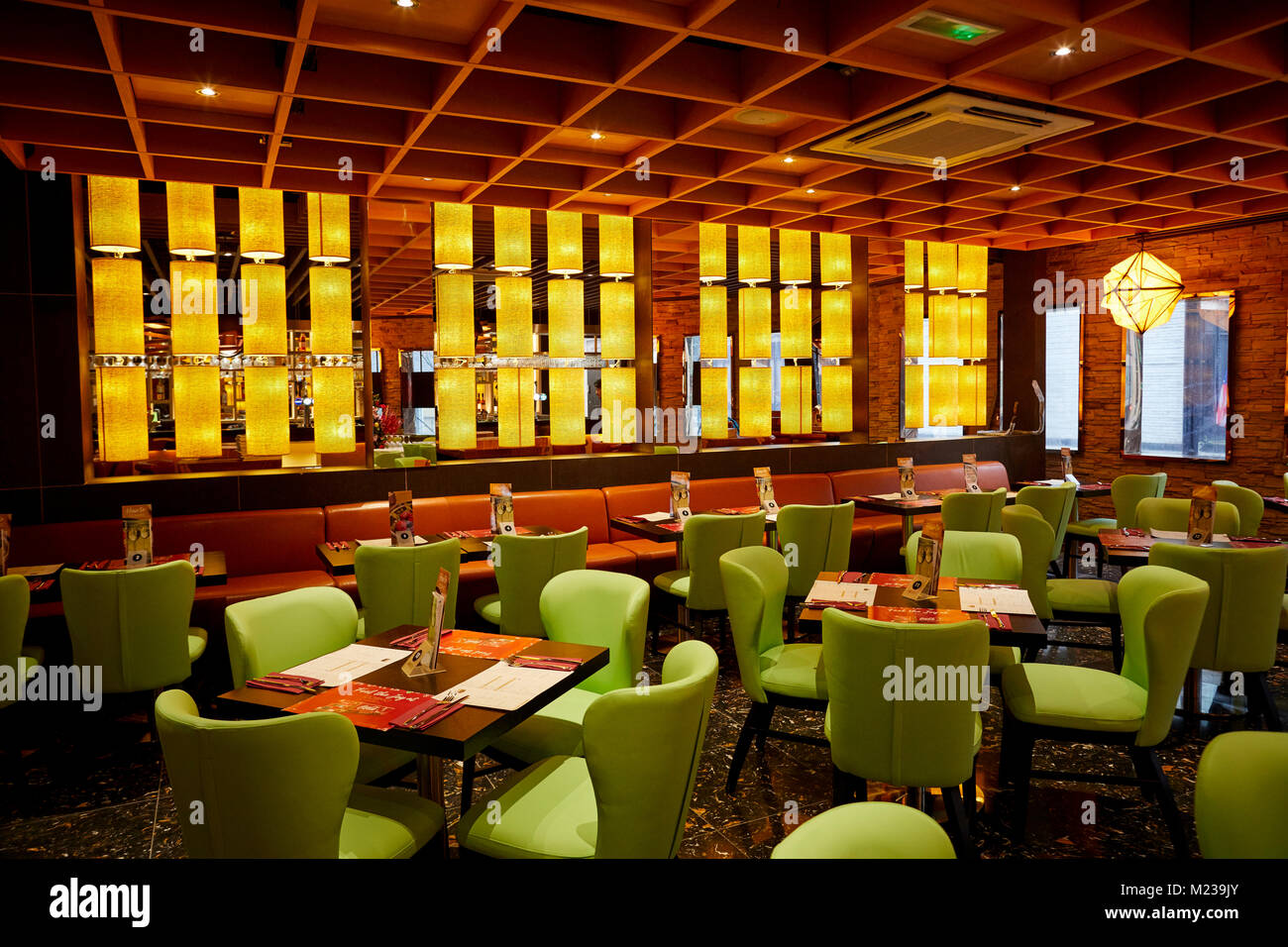 Cosmo ristorante buffet internazionale di Deansgate Manchester Foto Stock