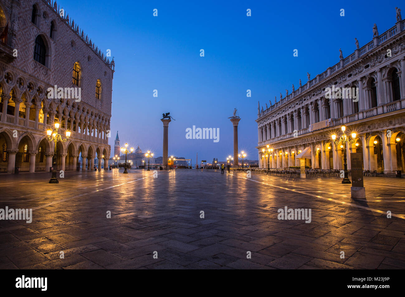 Piazza San Marco, Venezia, Italia Foto Stock