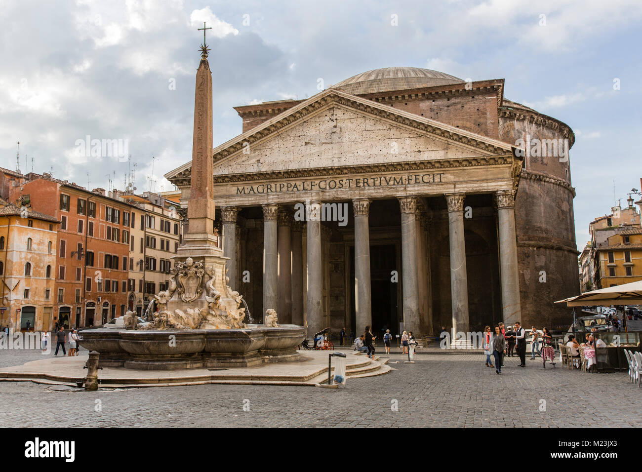 Il Pantheon di Roma, Italia Foto Stock