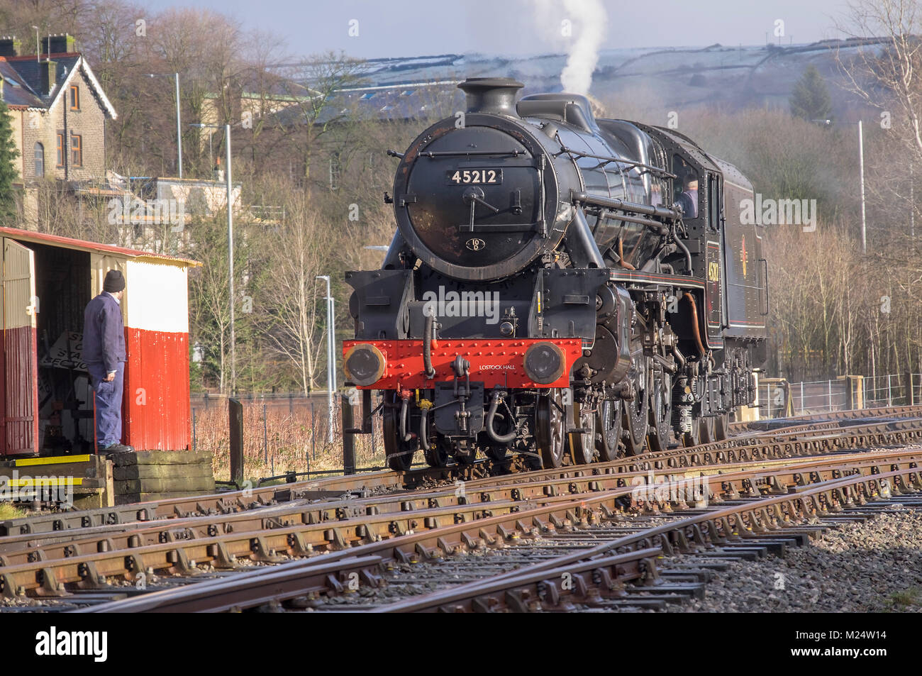 Nero 5 45212 a Lancaster, Lancashire, Regno Unito Foto Stock