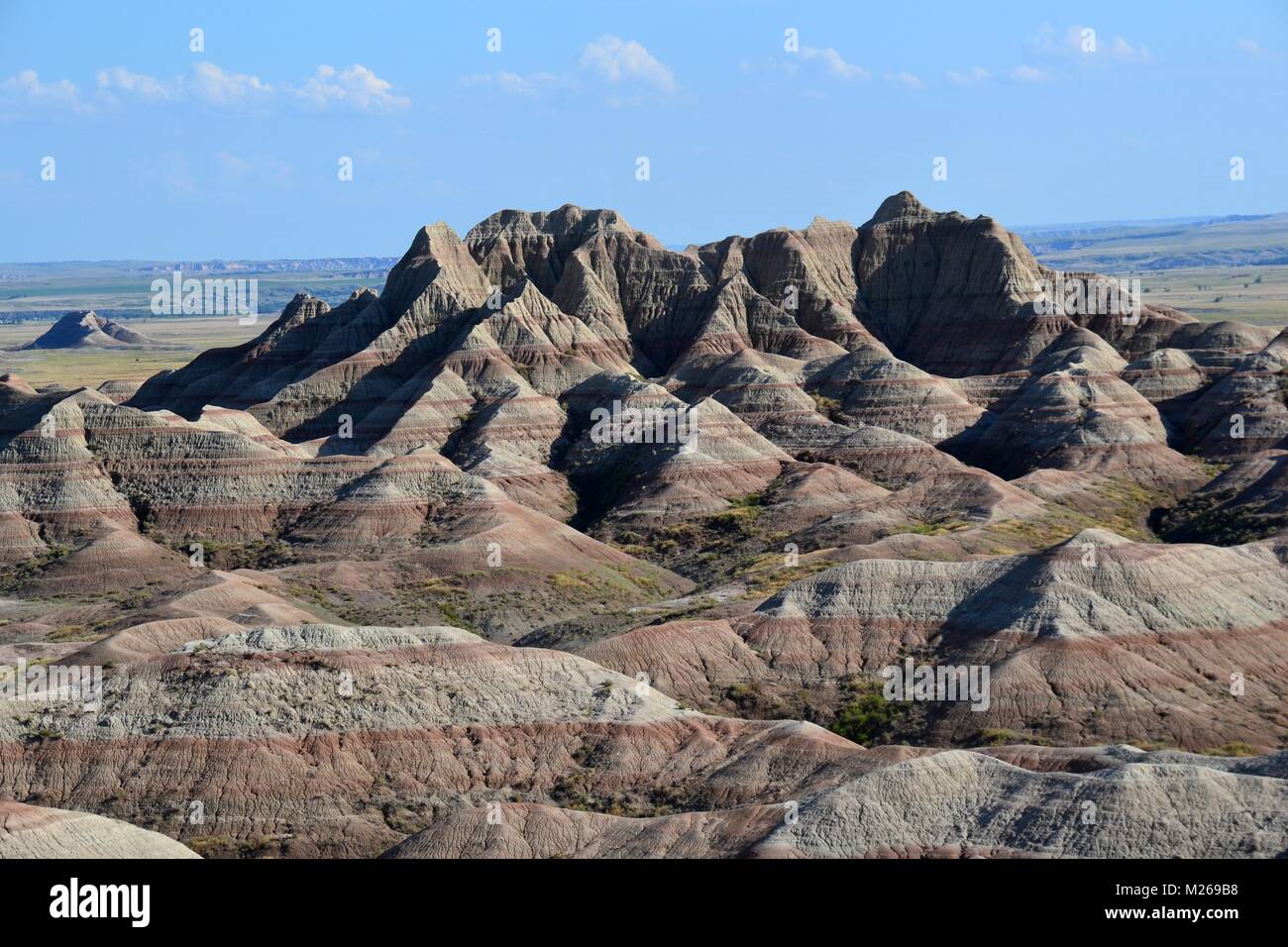 Bad Land NP, Winderosion Foto Stock