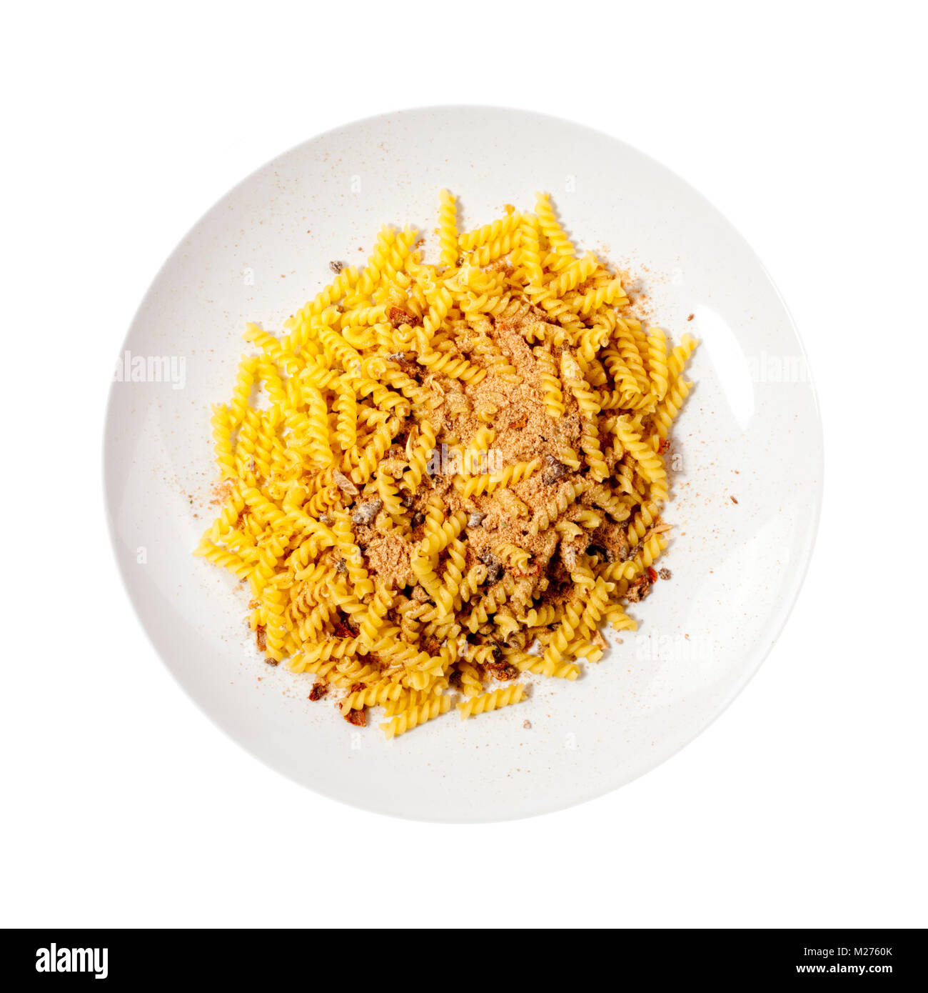 Convenience Food, tagliatelle istante, Pasta alla bolognese con carne Foto Stock