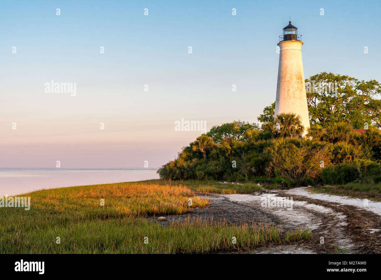 San Marco, Faro San segna Wildlife Refuge, Florida Foto Stock