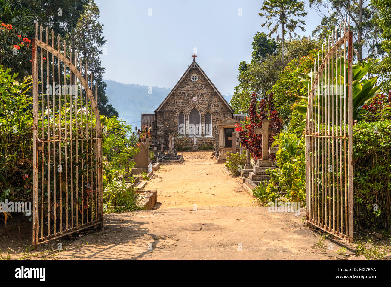 La Chiesa di Cristo Warleigh, Hutton, Sri Lanka, Asia Foto Stock