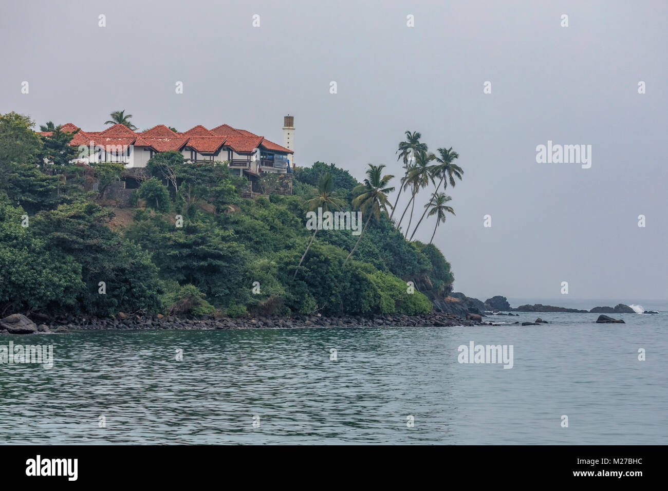 Mirissa, porto, Sri Lanka, Asia Foto Stock