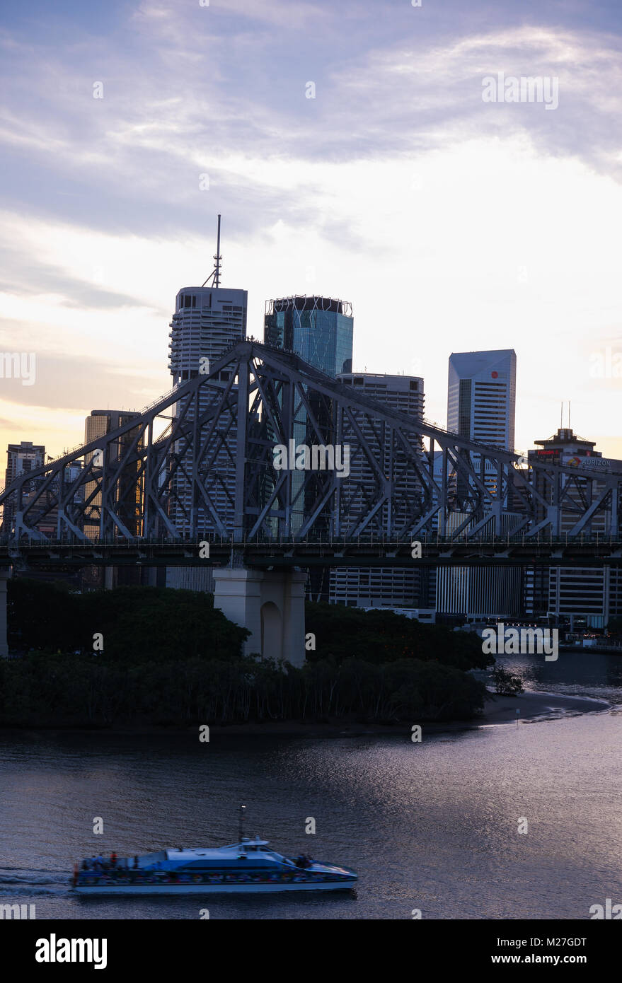 Città di Brisbane Foto Stock