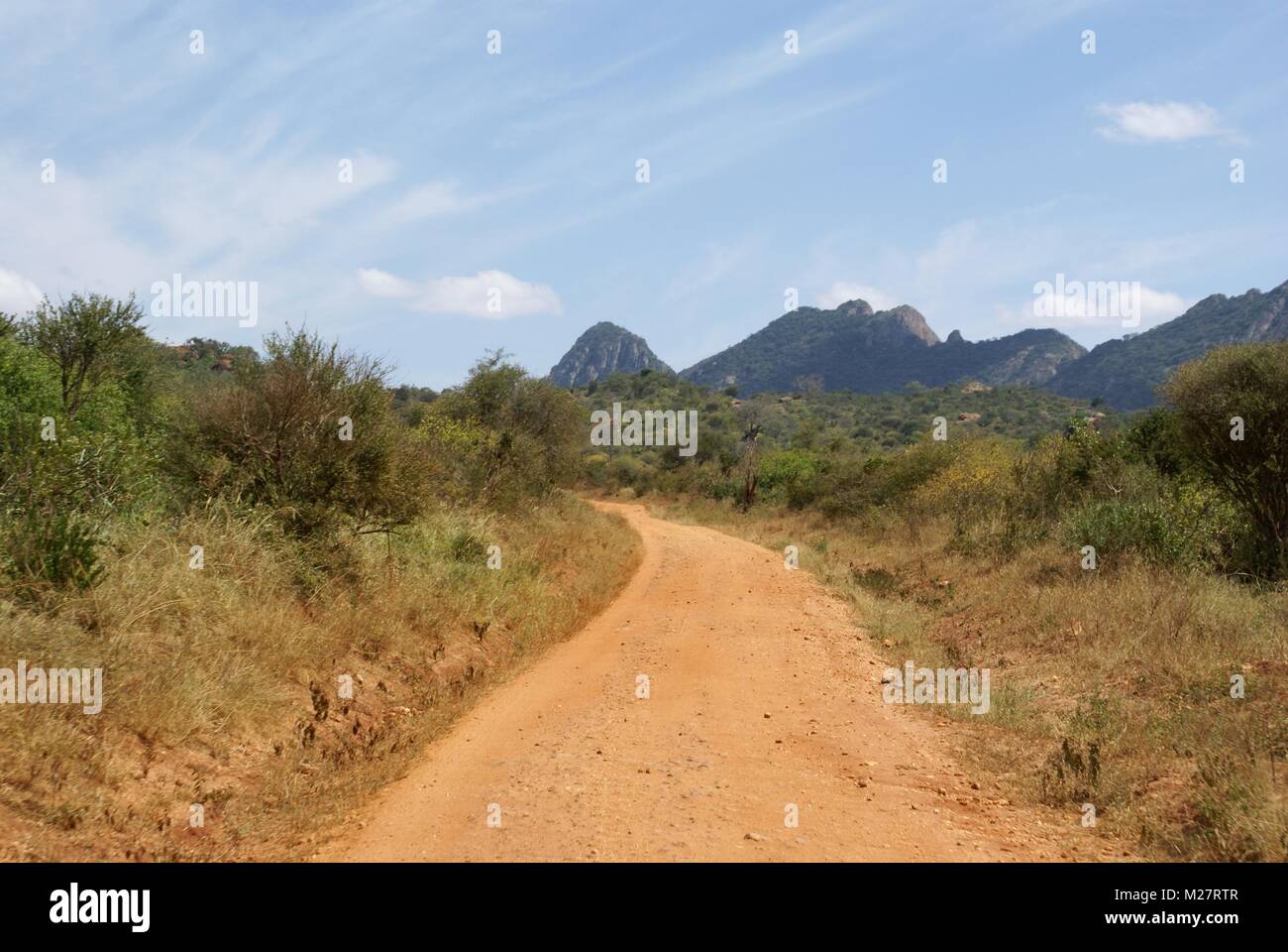 Il paesaggio del Kenia Sudafrica Foto Stock