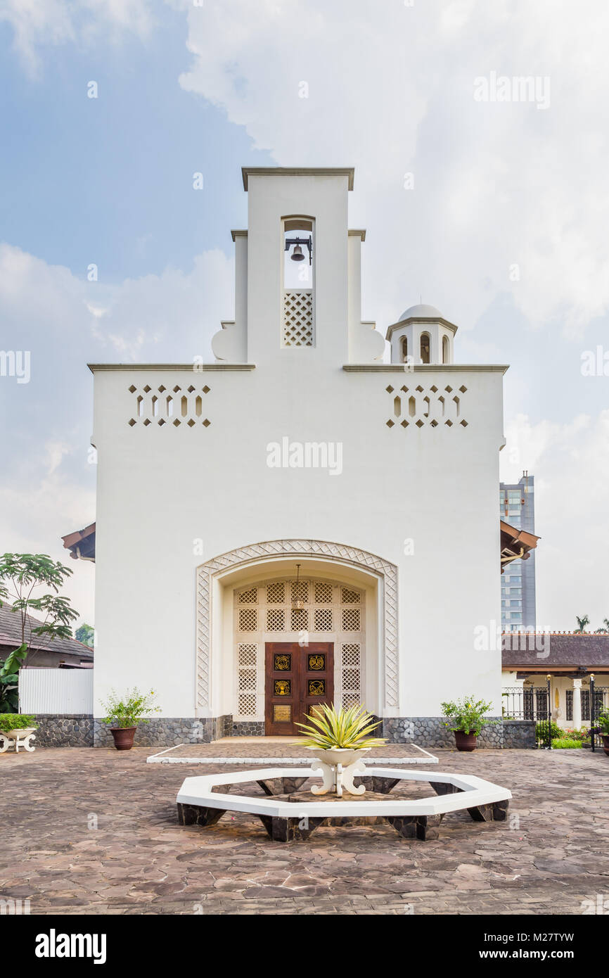 Chiesa Menteng Pulo in Indonesia Foto Stock