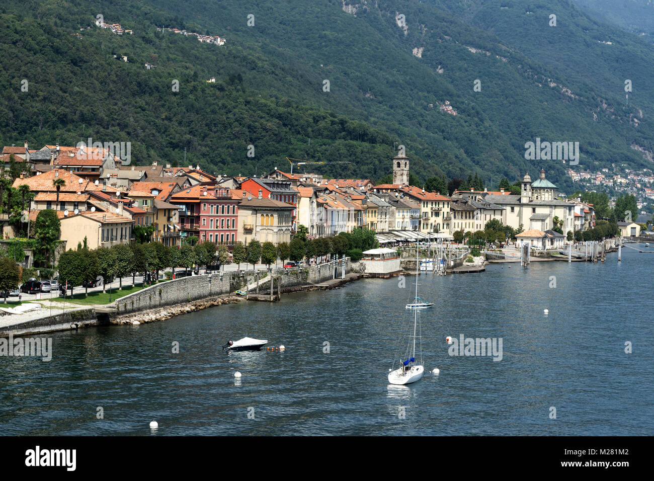 View Of Cannobio And Lago Maggiore Immagini E Fotos Stock Alamy