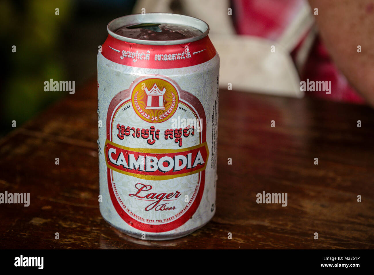 Possibile del lager cambogiano, Kampong Pluk villaggio galleggiante, Siem Reap Provincia, in Cambogia. Foto Stock