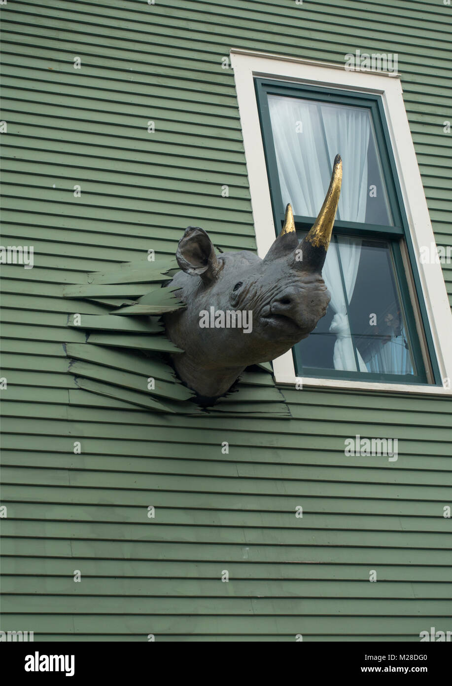 Vintage stile di vita ispirato marketplace Burlington VT Foto Stock