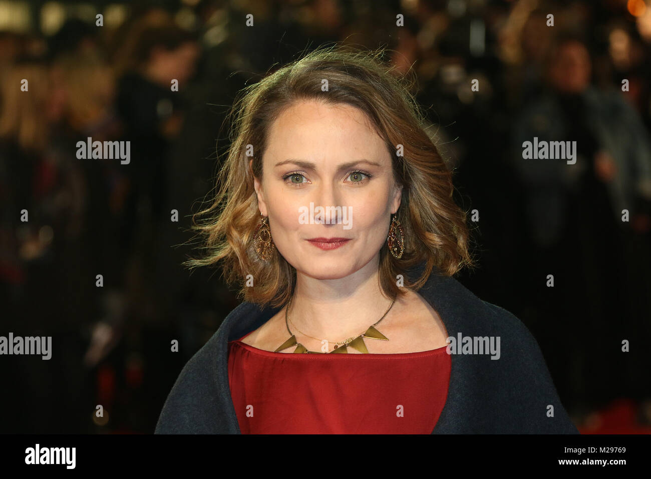 Londra, Regno Unito. 6 febbraio, 2018. Anna Madeley, la misericordia - World Premiere, Curzon Mayfair, Londra, Regno Unito, 06 febbraio 2018, Foto di Richard Goldschmidt Credito: ricca di oro/Alamy Live News Foto Stock