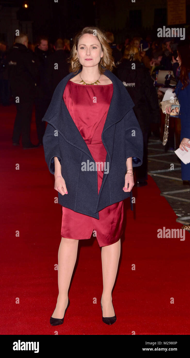 Londra, Regno Unito. Il 6 febbraio, 2018. Anna Madeley frequentando la Premiere mondiale della misericordia presso il Curzon Mayfair London martedì 6 febbraio 2018 Credit: Peter Phillips/Alamy Live News Foto Stock