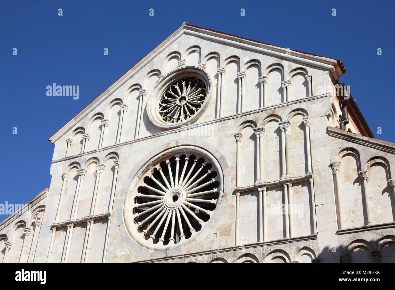 Croazia - Zadar in Dalmazia. Cattedrale di Santa Anastasia. Foto Stock