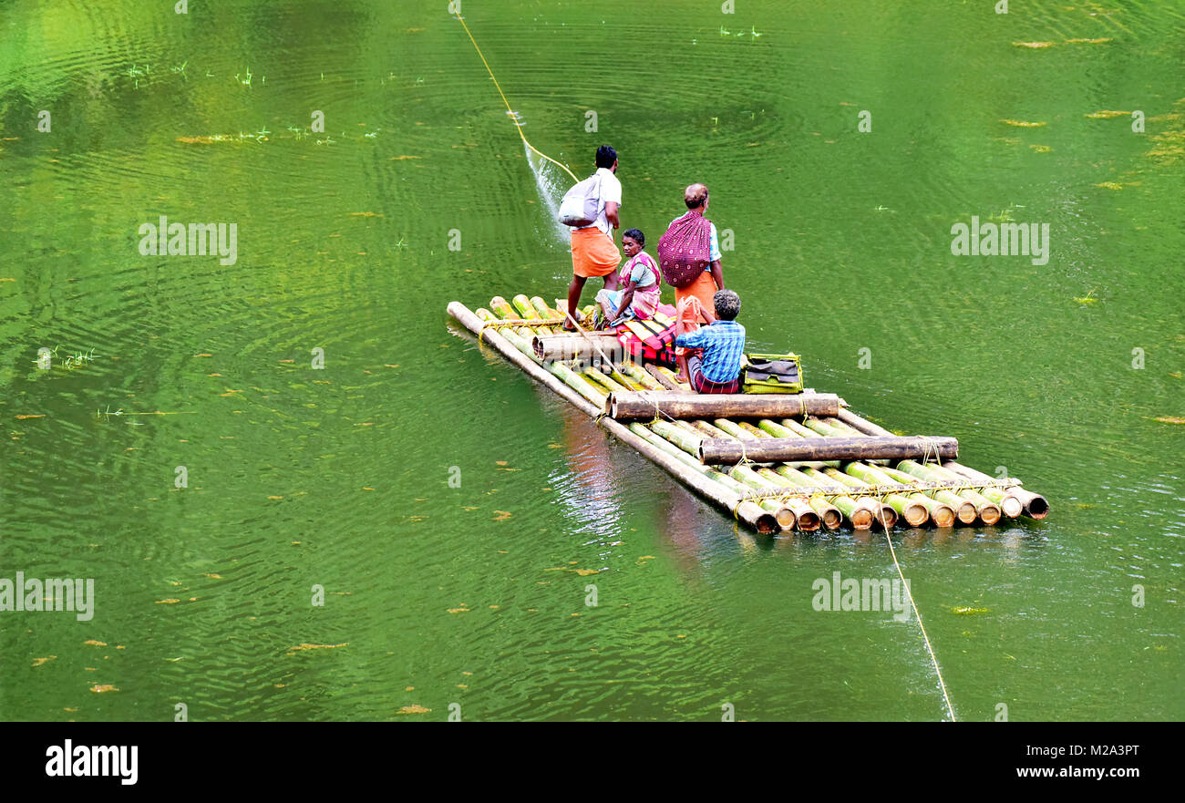 Una tribù vita in India.. Foto Stock