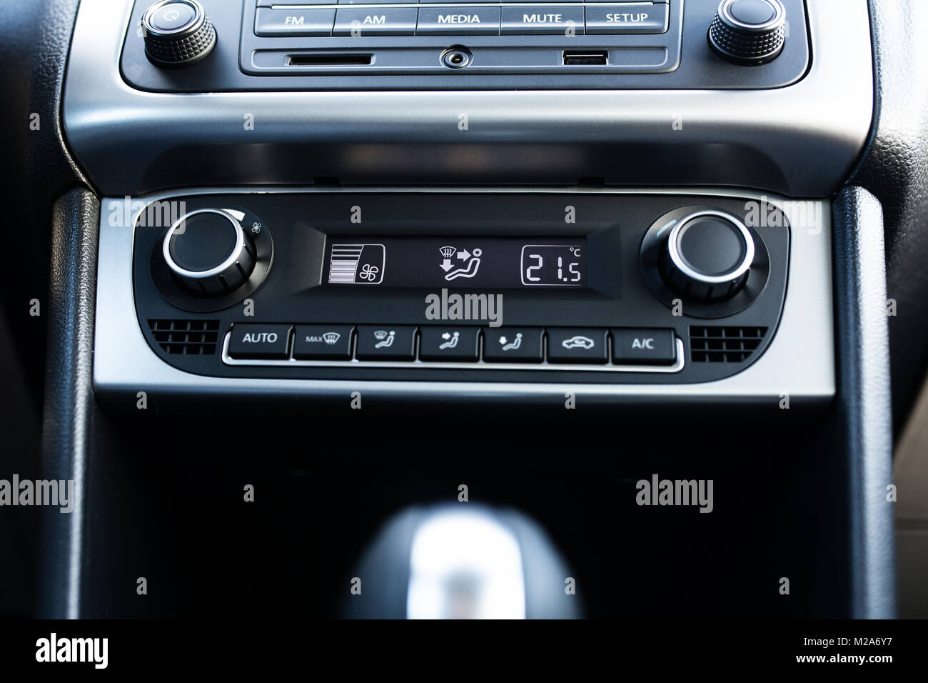 Sistema di aria condizionata in auto Foto Stock