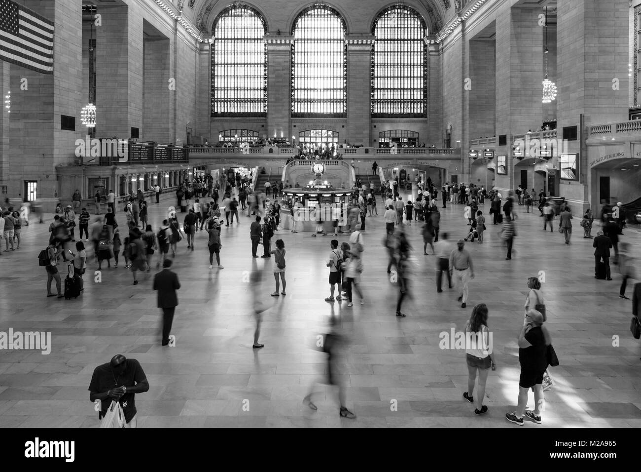 Grand Concourse, il Grand Central Terminal. Aug, 2016. La città di New York, U.S.A. Foto Stock