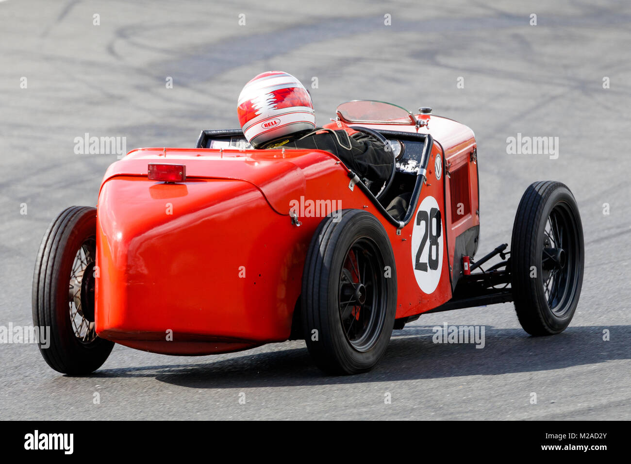 1931 Austin 7 Ulster Replica nel 2017 Formula Vintage incontro, Snetterton, Norfolk, Regno Unito. Foto Stock