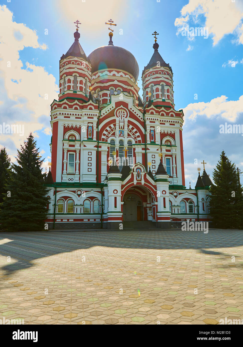 La Cattedrale di San Pantaleone a Kiev. L'Ucraina Foto Stock