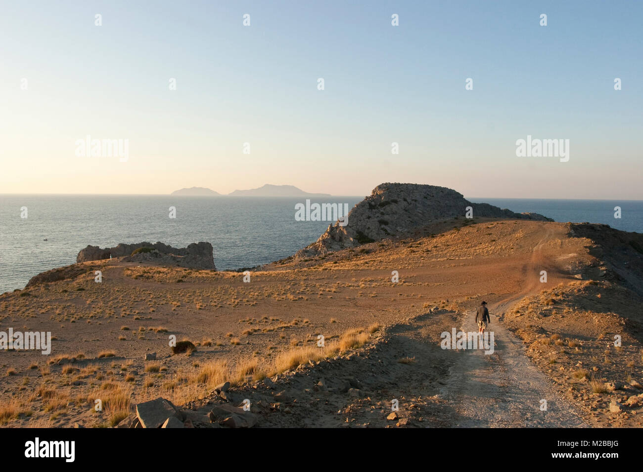 Isolato sulla costa meridionale di Creta, Grecia Foto Stock