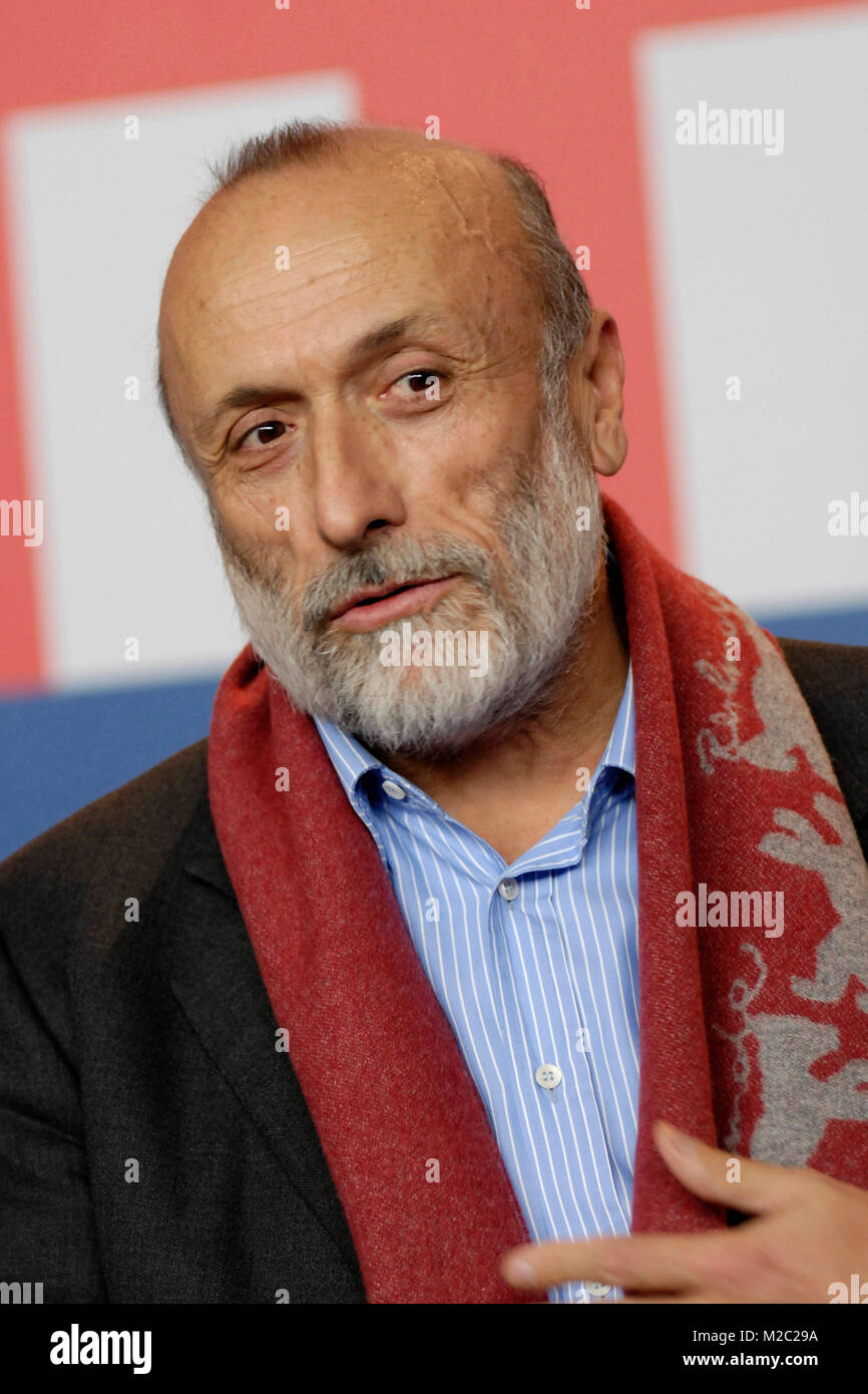 Carlo Petrini, Gruender von "Slow Food" bei der Pressekonferenz zum Film "Terra  Madre' im Rahmen der 59. Berlinale am 06.02.2009 / Foto: niehaus Foto stock  - Alamy