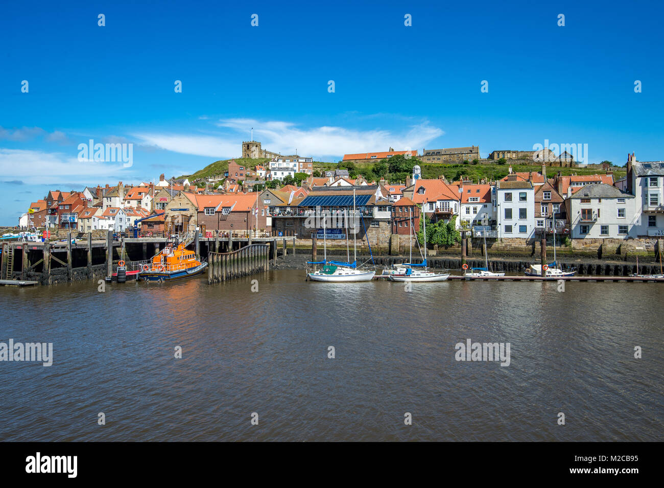 Whitby, nello Yorkshire, Regno Unito Foto Stock