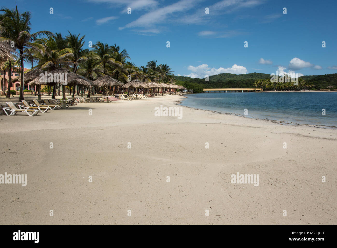 Tropical Resort Beach Foto Stock
