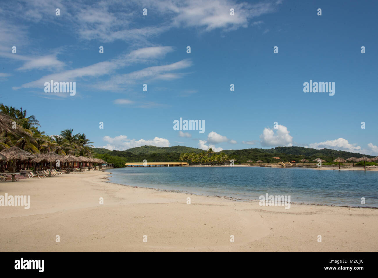 Tropical Resort Beach Foto Stock