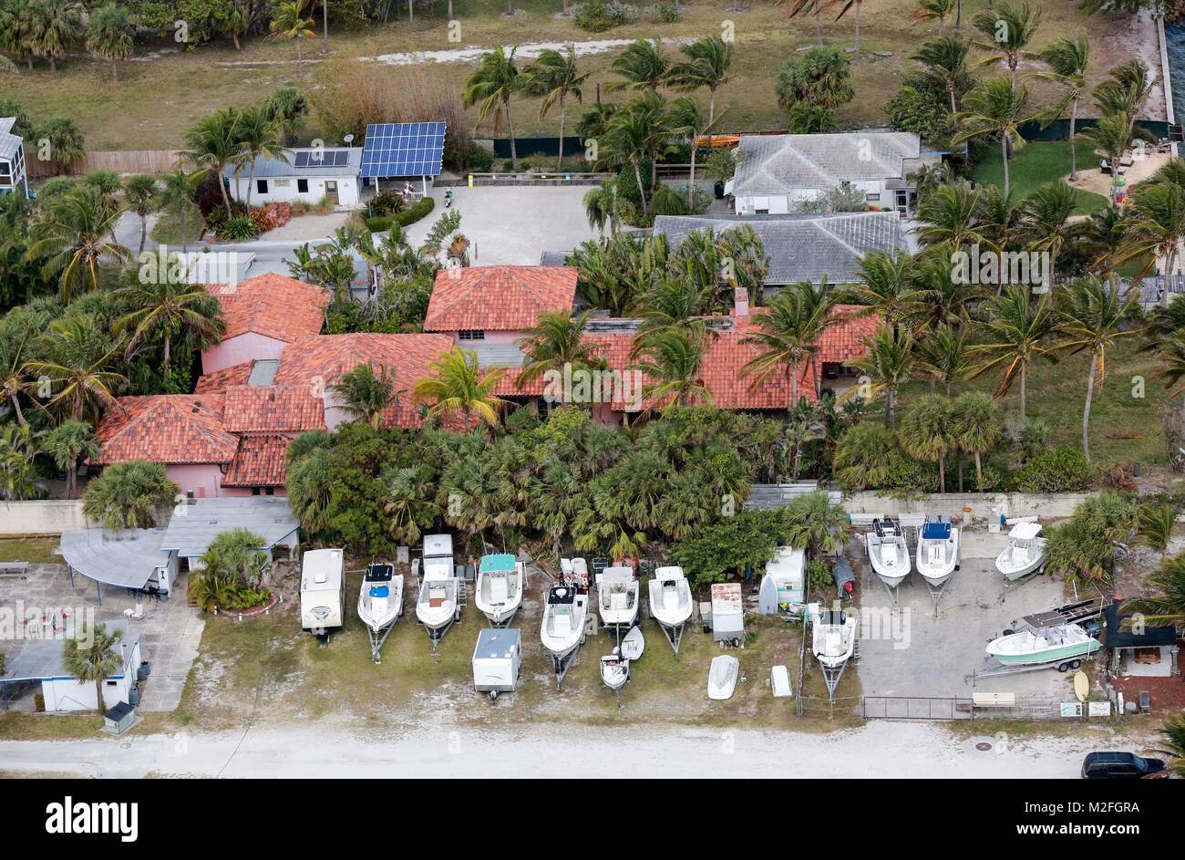 Florida, Stati Uniti d'America. 7 febbraio, 2018. 4906 N. Flagler Drive in West Palm Beach Mercoledì, 7 febbraio 2018. Credito: Bruce R. Bennett/Palm Beach post/ZUMA filo/Alamy Live News Foto Stock