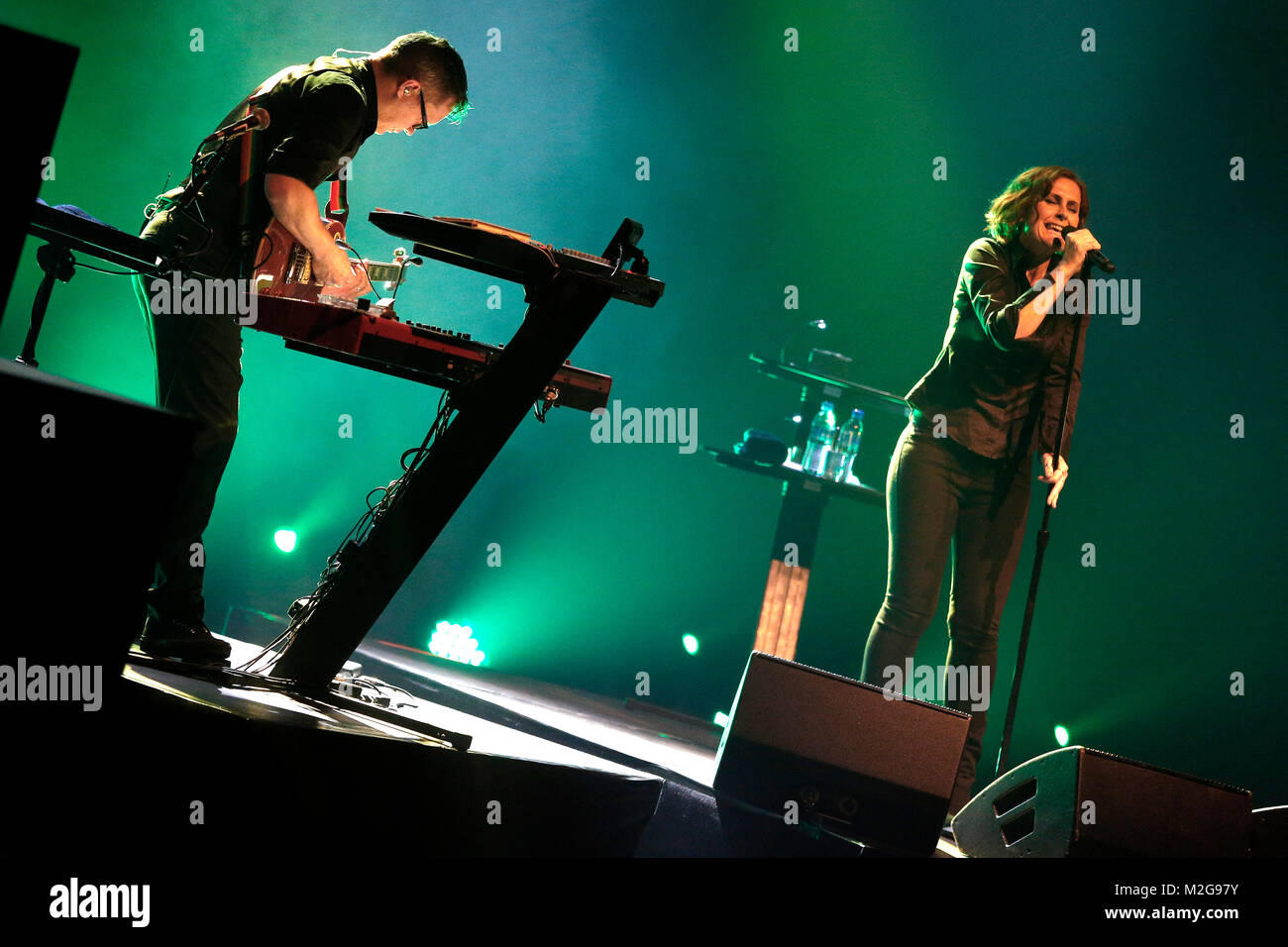Die britische Sängerin Alison Moyet spielt am Samstag (21.09.2013) im Capitol Offenbach. +++ 3S foto / Foto: Sven-Sebastian Sajak Foto Stock