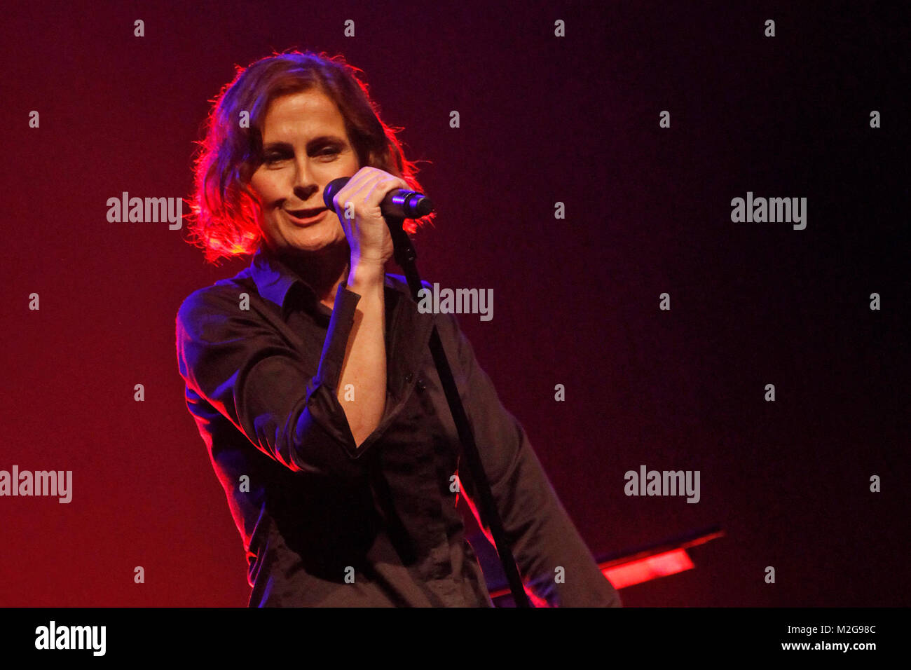 Die britische Sängerin Alison Moyet spielt am Samstag (21.09.2013) im Capitol Offenbach. +++ 3S foto / Foto: Sven-Sebastian Sajak Foto Stock