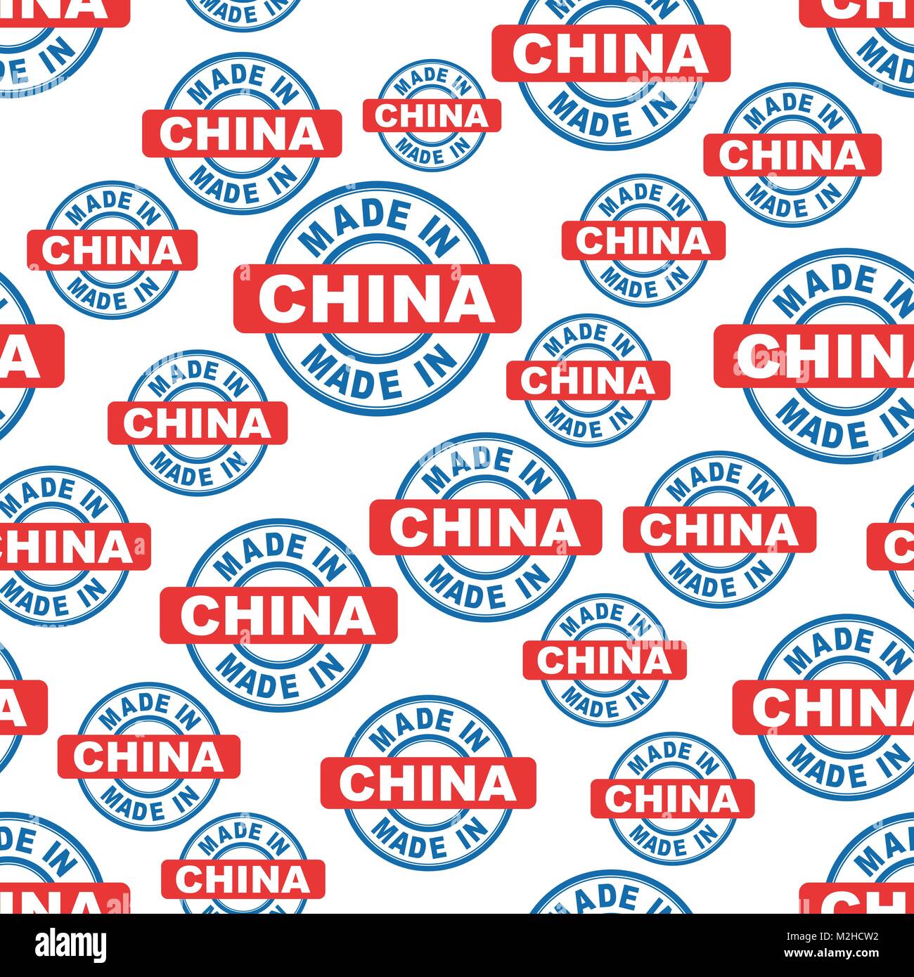 Fabbricato in Cina seamless pattern icona sfondo. Appartamento illustrazione vettoriale. Cina segno modello di simbolo. Illustrazione Vettoriale