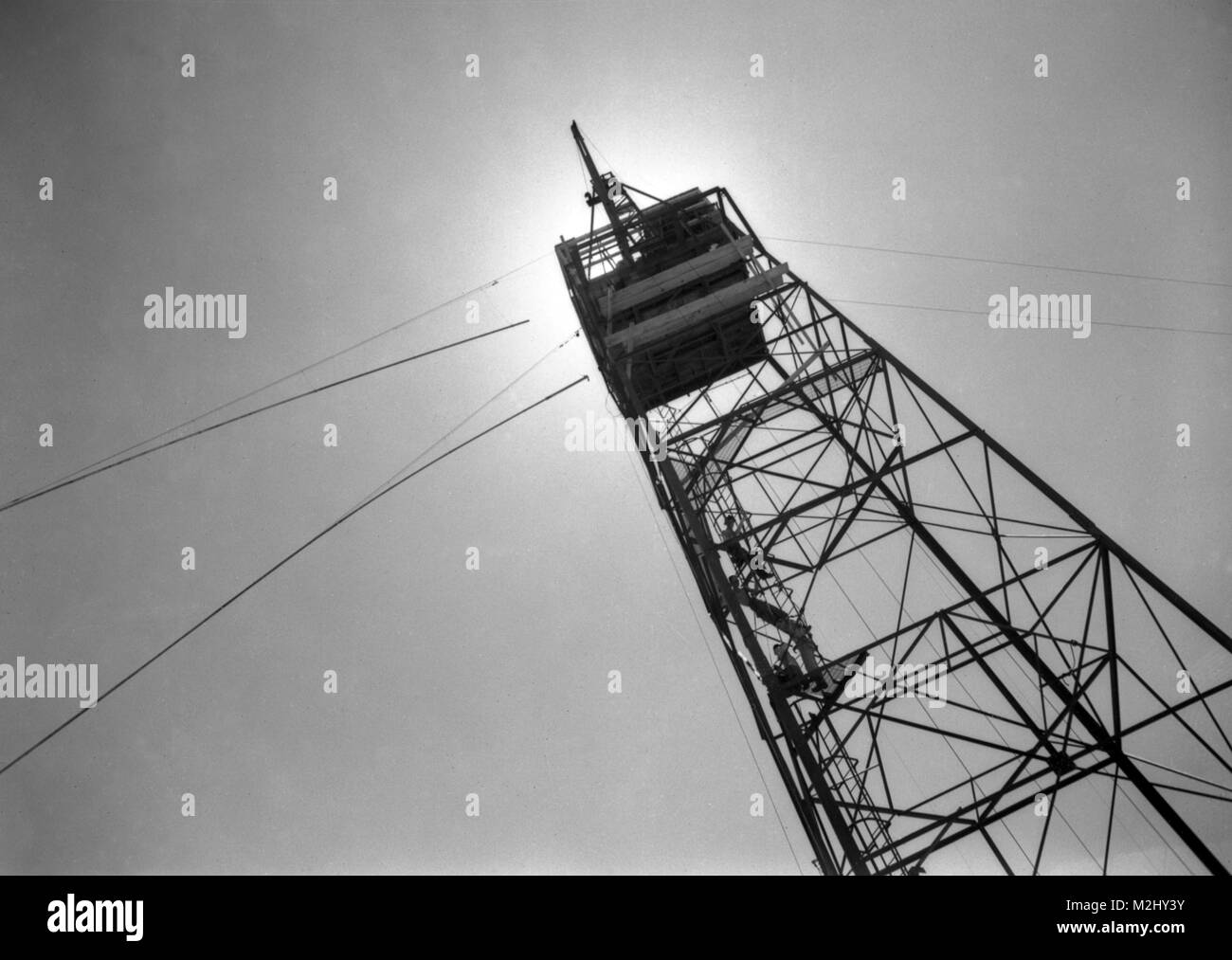 Trinità sito di prova, Progetto Manhattan, 1945 Foto Stock
