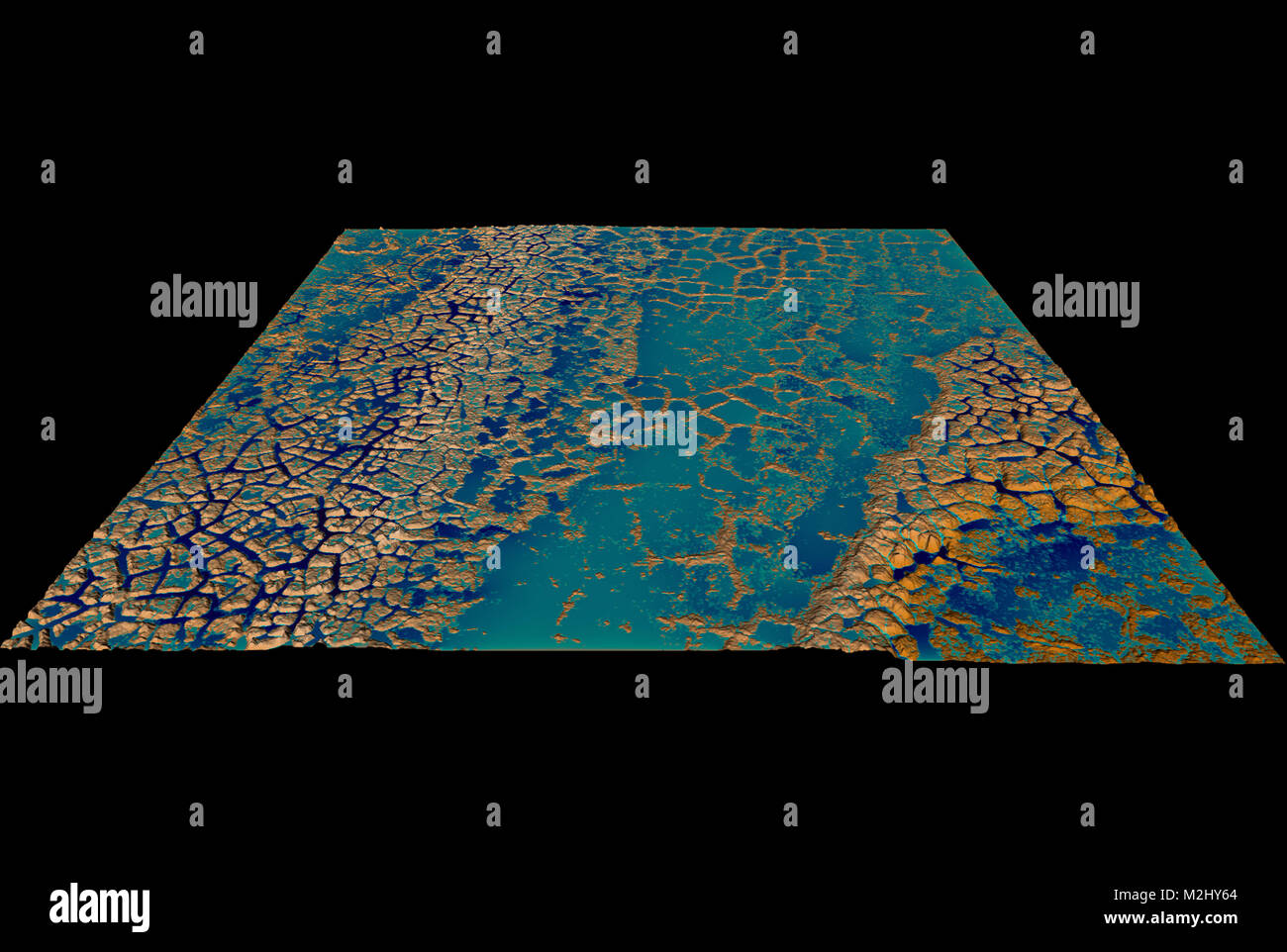 Il riscaldamento globale, emissioni di gas a effetto serra, 2015 Foto Stock