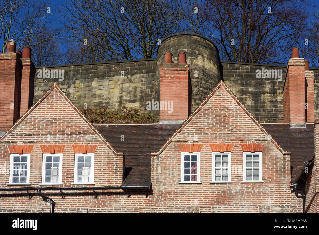 Tini di filtrazione Yard Museum di Nottingham, UK. Foto Stock