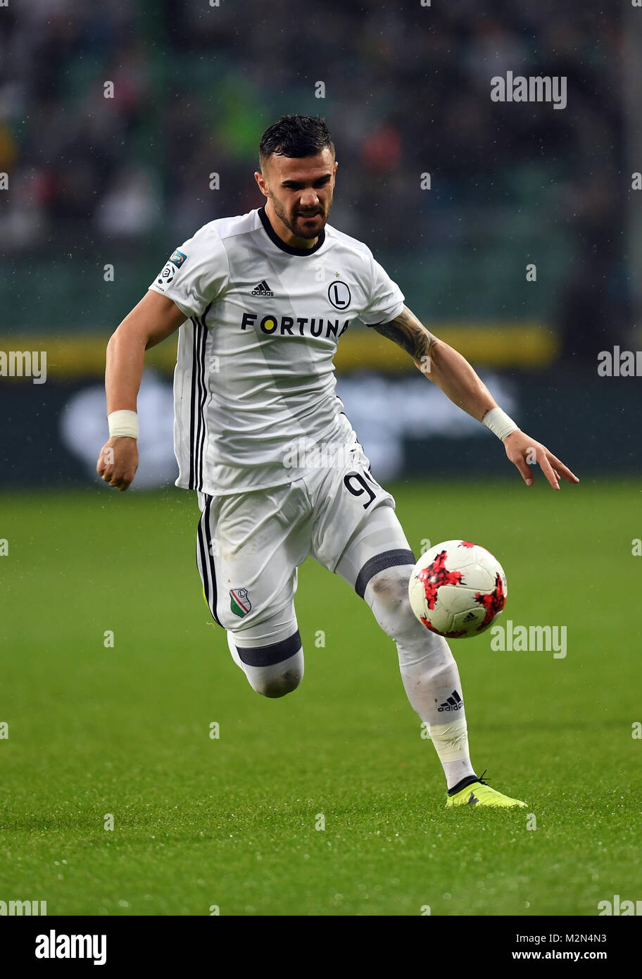 17 settembre 2017 - Varsavia, Polonia: Polacco Extra League Football Match Legia Warszawa - Cracovia Cracovia o/p Foto Stock