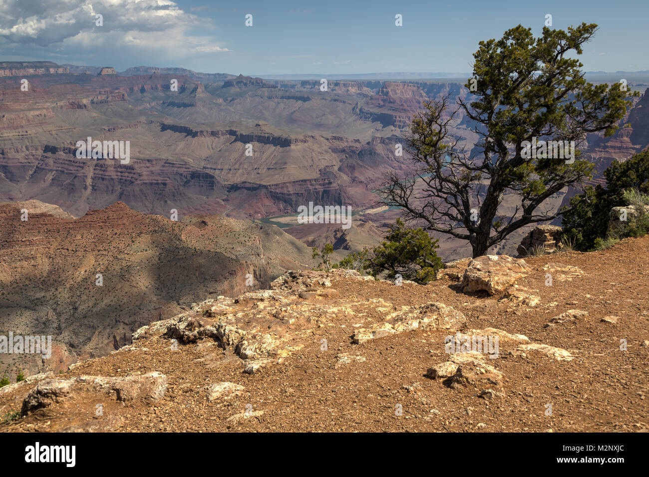 Grand Canyon torre di avvistamento Foto Stock Grand Canyon torre di avvistamento Foto Stock